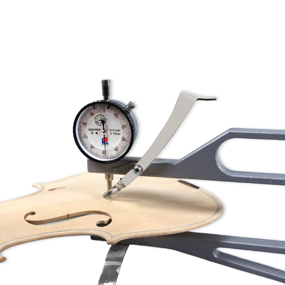 Violin/Viola Thickness Gauge Measuring Tool Dial Indicator Violin Caliper Tools