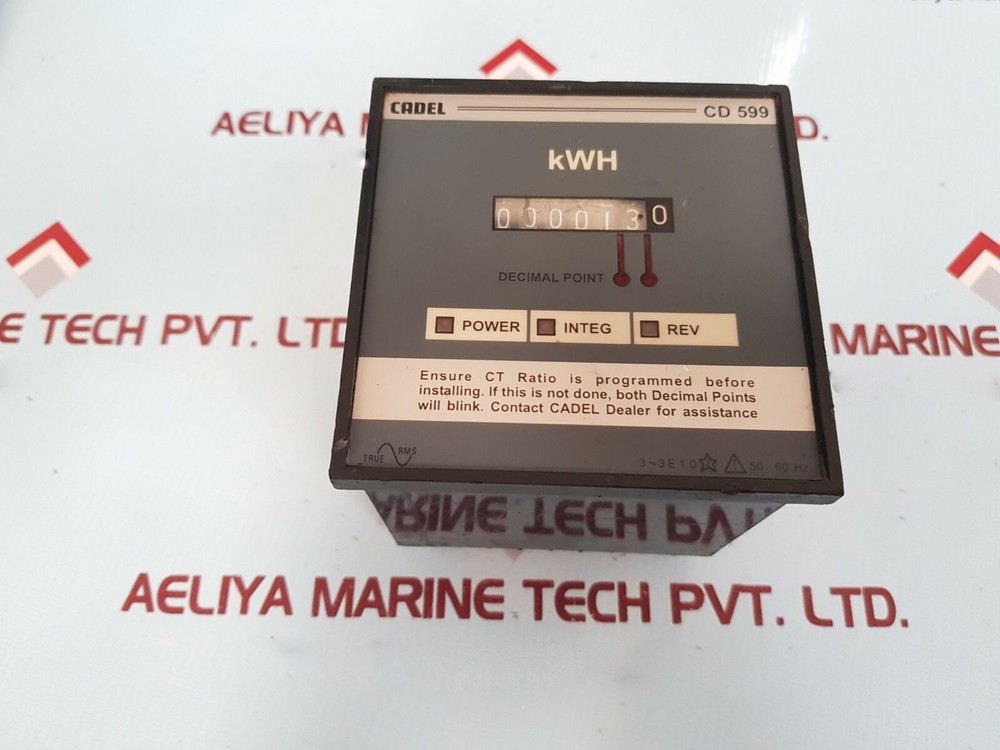 Cadel cd 599 kwh meter
