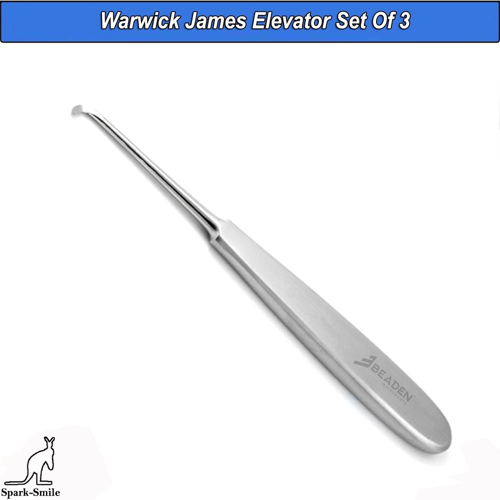Warwick James Root Elevators Surgical Tooth Extraction Luxating Elevators Set