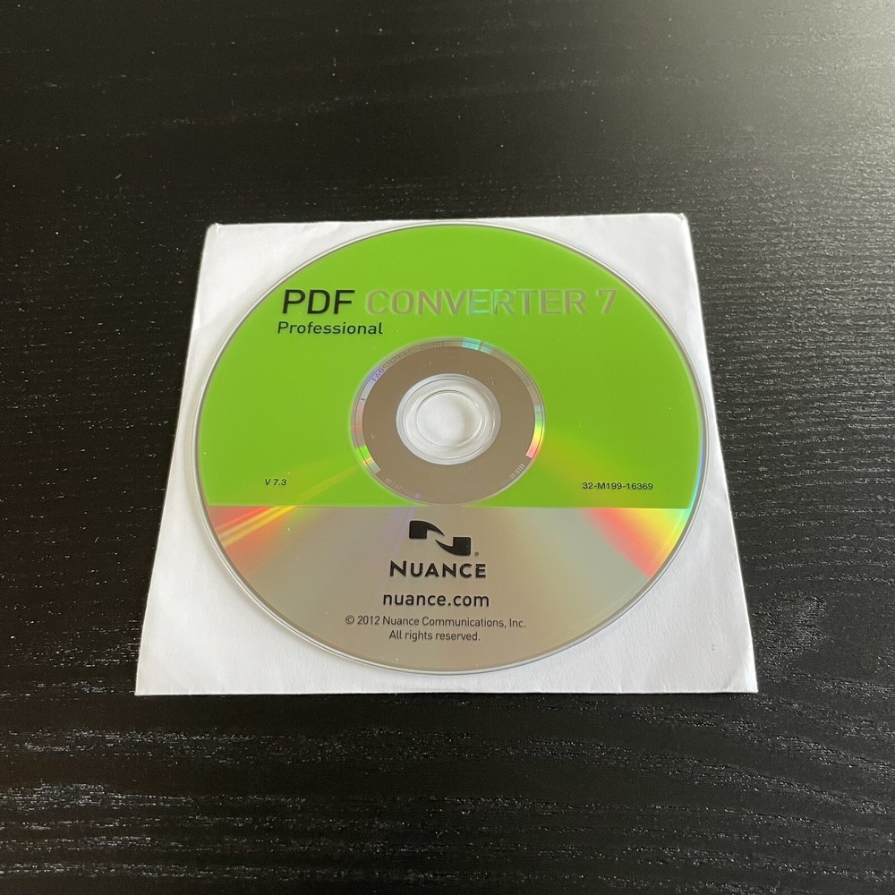 Nuance PDF Converter Professional 7