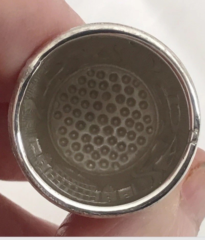 1981 Solid Silver Thimble Commemorating Charles & Diana Wedding by Ammonite Ltd.