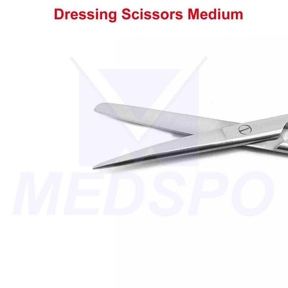 Medical Nurses First Aid Dressing Scissors Medium Surgical Operating Shears CE