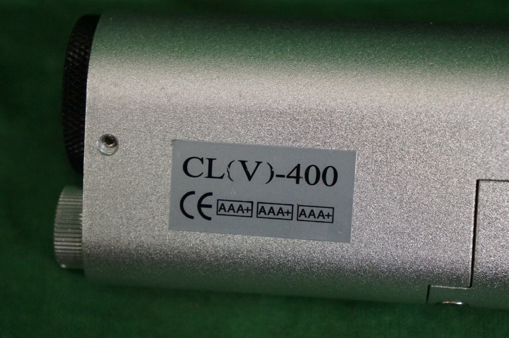 Fiber Microscope CL-400 Hand Held CL(V) Optical W/Case