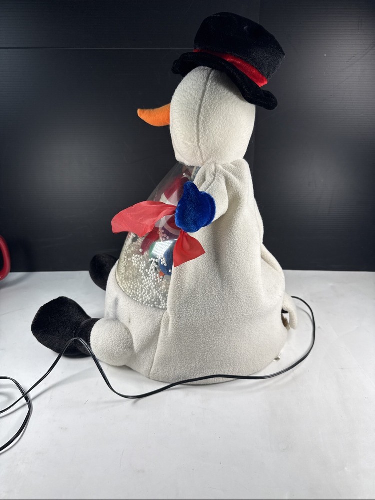 Gemmy Snow Globe Pals Snowman Tested READ☃️