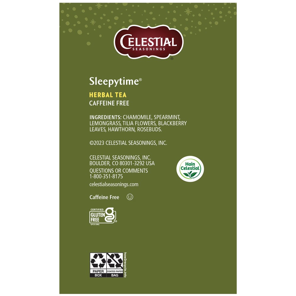 40 Count Sleepytime Herbal Tea Caffeine Free