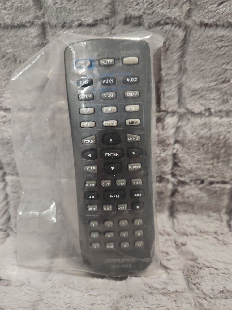GENUINE ALPINE REMOTE  RUE-4159 Unopened, Not Tested