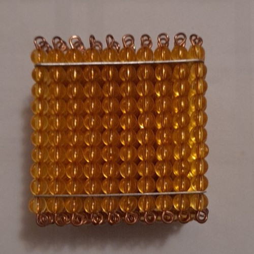 Montessori Math 10 Golden Bead Hundred Square