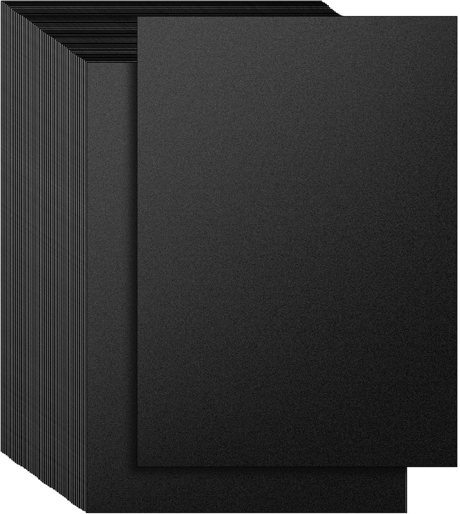 Fulmoon 100 Pack 15 Mil Sand-Textured Polycover Poly Binding Covers Letter Size