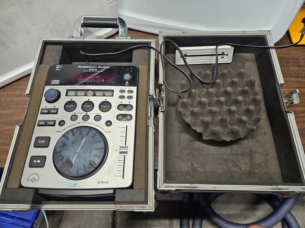 American Audio ADJ PSX pro CD Player With Road Case..