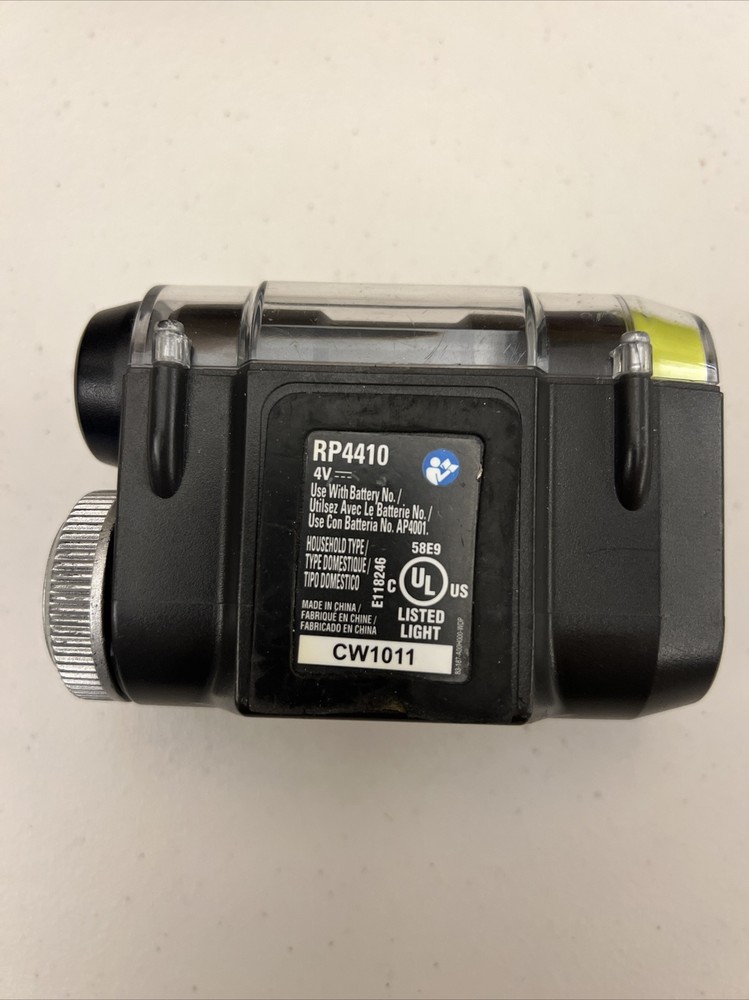 Ryobi Tek4 Flashlight/Worklight RP4410 Bare Tool With No Battery , TESTED