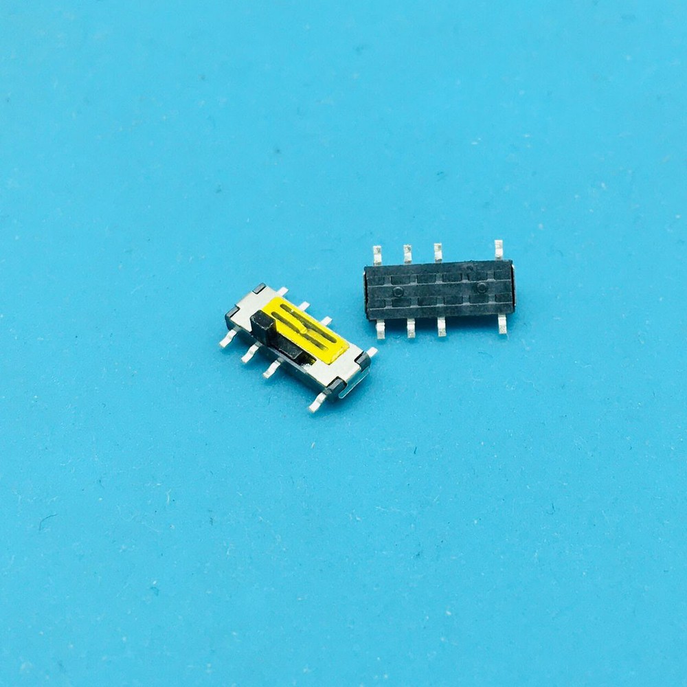 500PCS 3rd gear 8-pin Slide Switch SMD MSS-23C02 Patch Toggle Switch