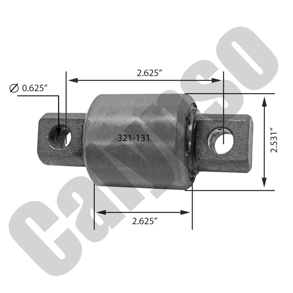torque rod bushing 321-131