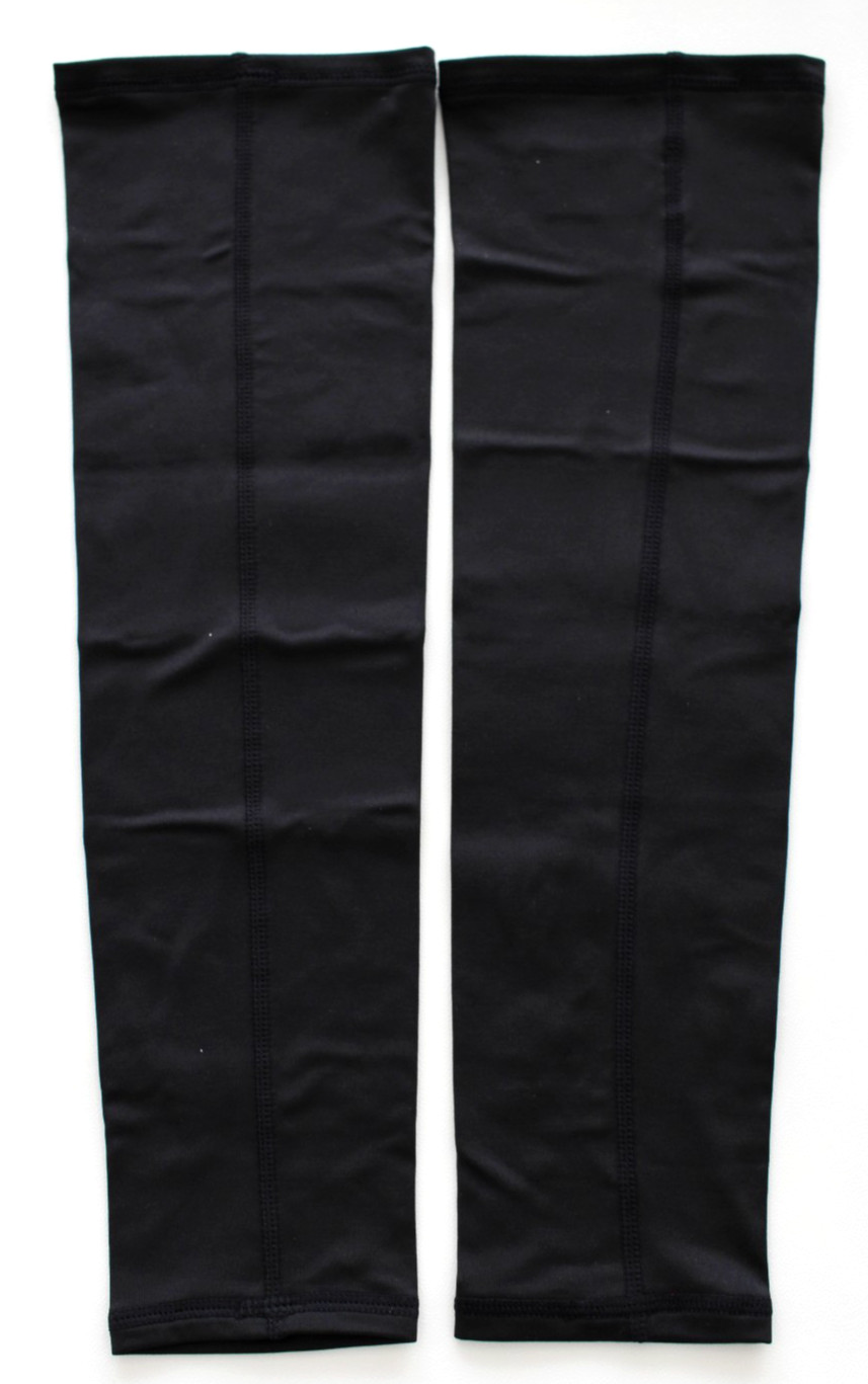 Nike Dri-Fit UV Arm Sleeves Running Adult L/XL Black/Silver