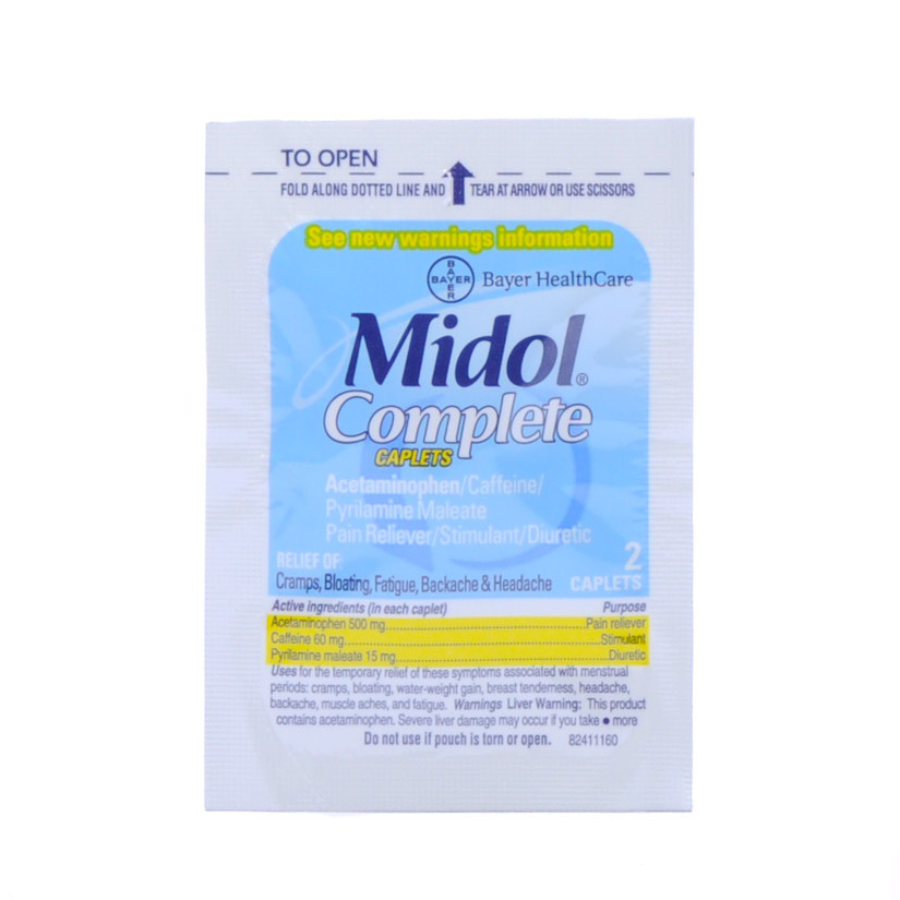 Midol Packets 50/Bx