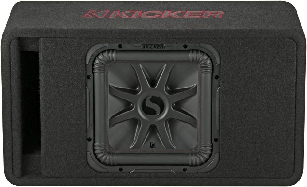 Kicker Single 12" L7R Loaded Vented Enclosure