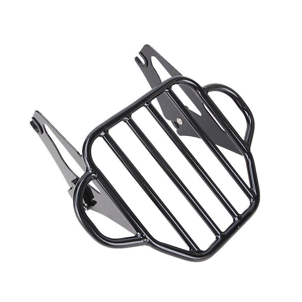 Detachable 2-Up Luggage Rack For Harley Touring Road King Street Glide 2009-2024
