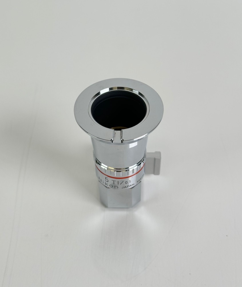 Nikon M-Plan 5X TI 0.1 Microscope Interferometer Objective Lens Interferometry
