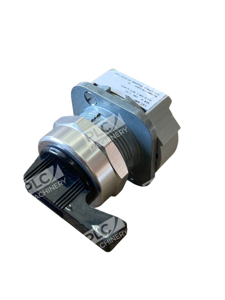 Allen-Bradley 800T-JX20 /U 30mm Selector Switch 3-Position Spring Return