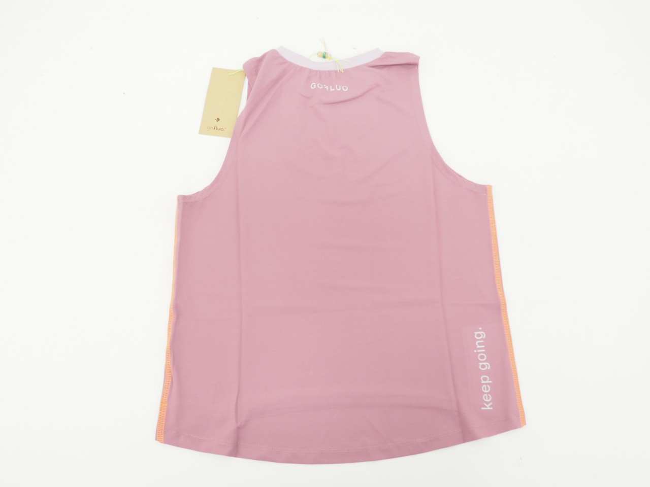 New! GOFLUO Rumi Women's Active Tank Purple W/Reflective Size Medium