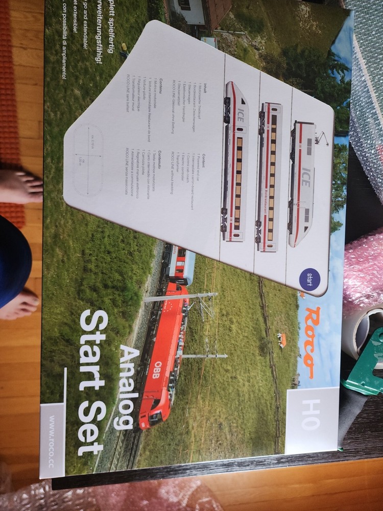 Roco DB ICE Starter Set 51319 HO Scale DC