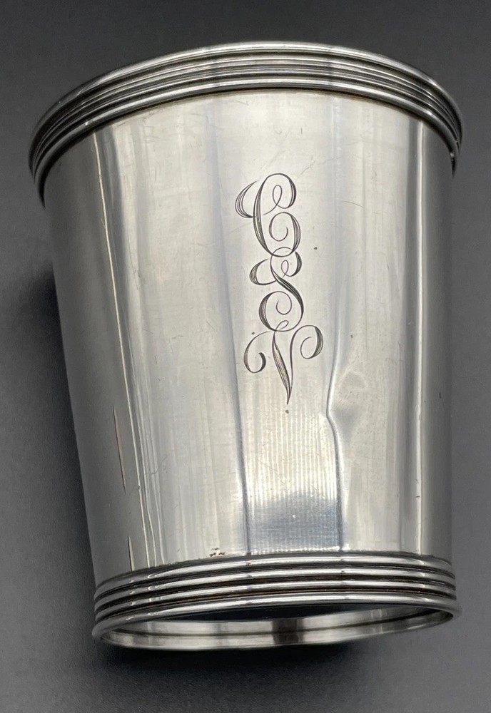 Trees Sterling Silver Mint Julep Cup 3 1/8”
