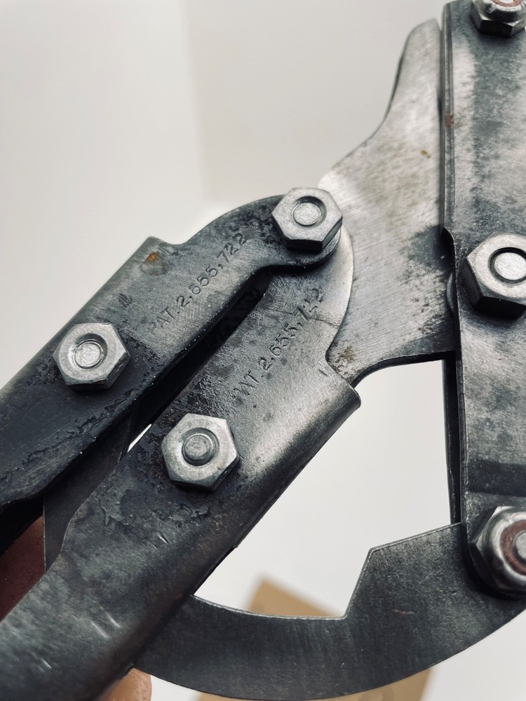 Vintage locking sheet metal sheers