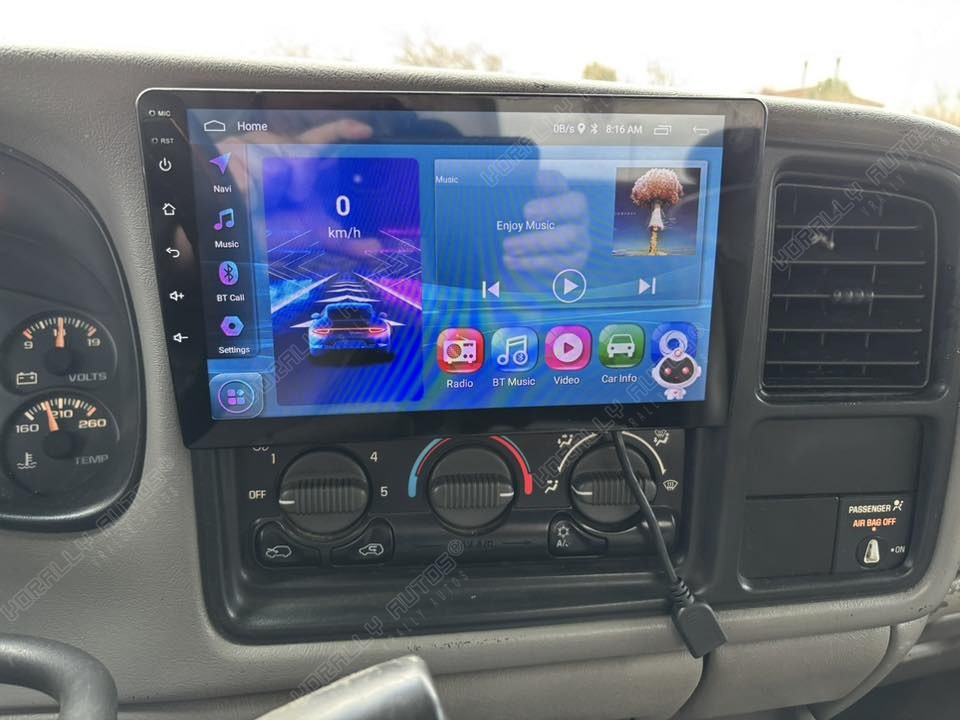 Carplay For 1999-06 Chevrolet Silverado 1500 2500 Car Stereo Radio GPS Android15