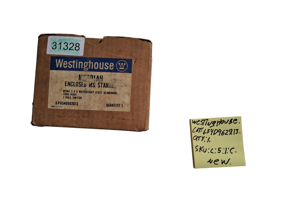 Westinghouse MST01AH Enclosed MS Starter