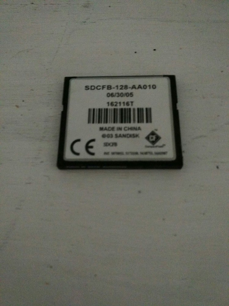 Cisco Systems 128MB Compact Flash Memory Card CF CompactFlash 16-2736-01