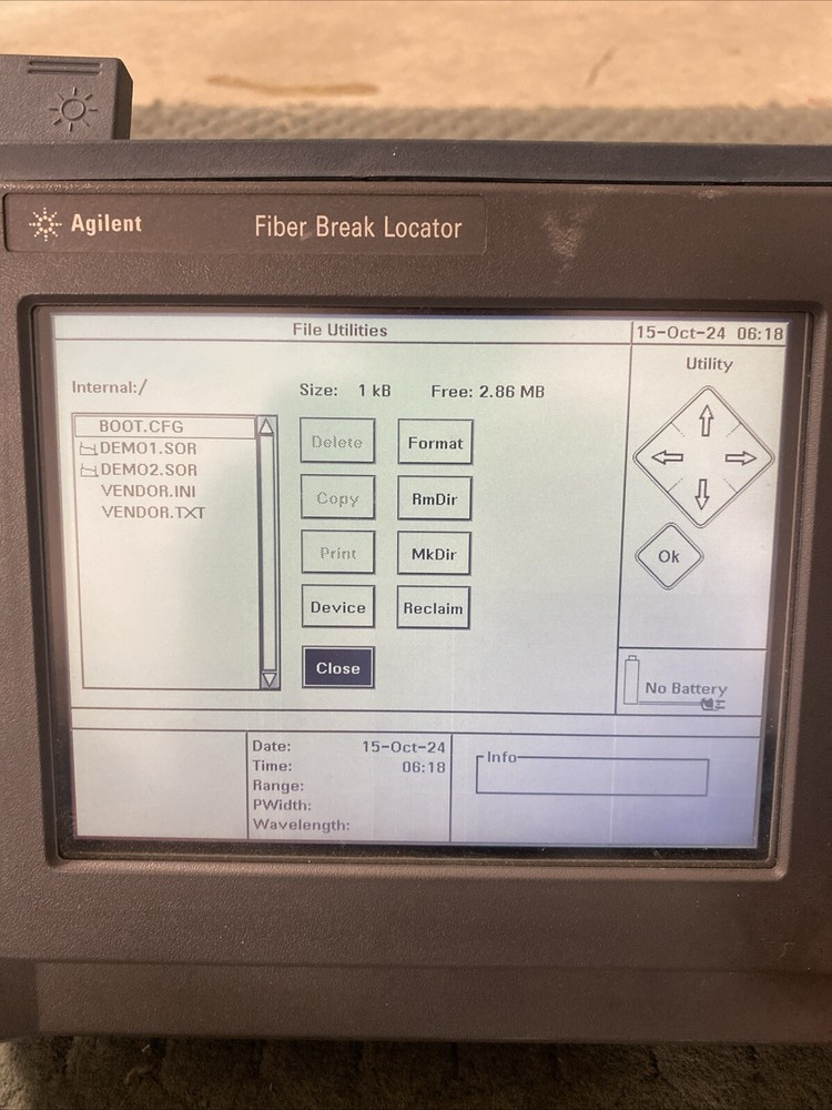 Anritsu FBL E6021A Single-mode 35 dB Class 1310 nm