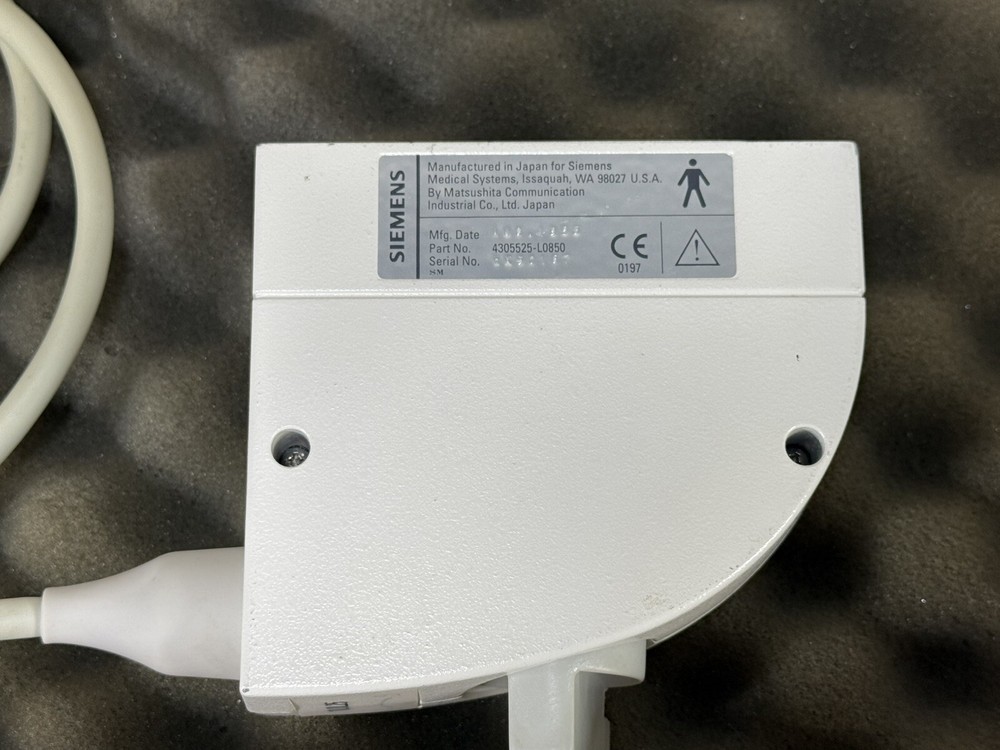 Siemens 10.0L25 Linear Array Ultrasound Probe for Sonoline Versa Pro