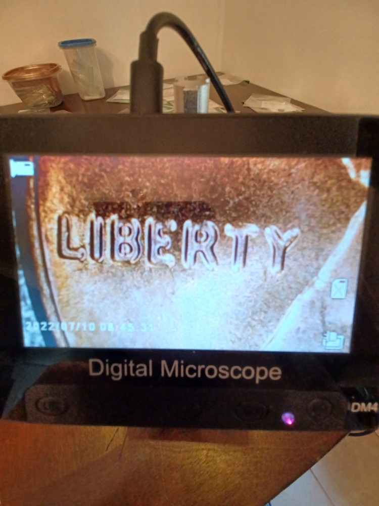 2022D RED CENT ERRORS DOUBLE STAMPED FRONT AND BACK