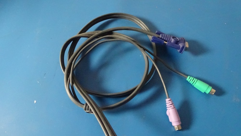 KVM (Keyboard, Video, Mouse) Switch Extension Cable