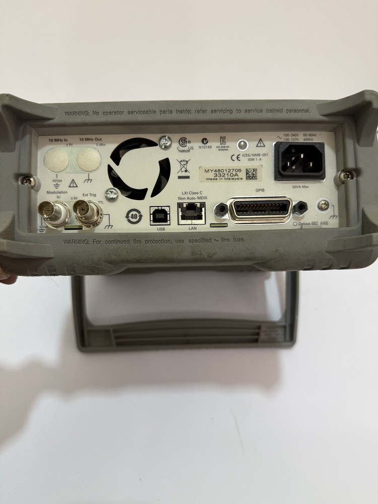 Agilent 33210A 10 MHz Function / Arbitrary Waveform Generator