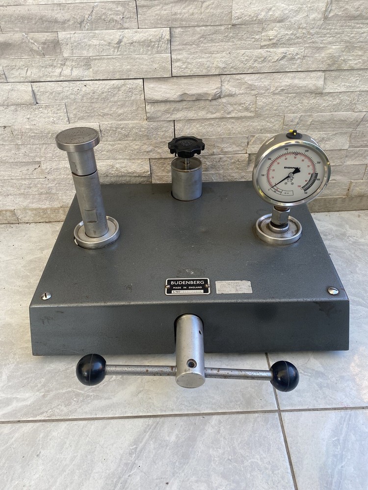 Budenberg Dead Weight Tester