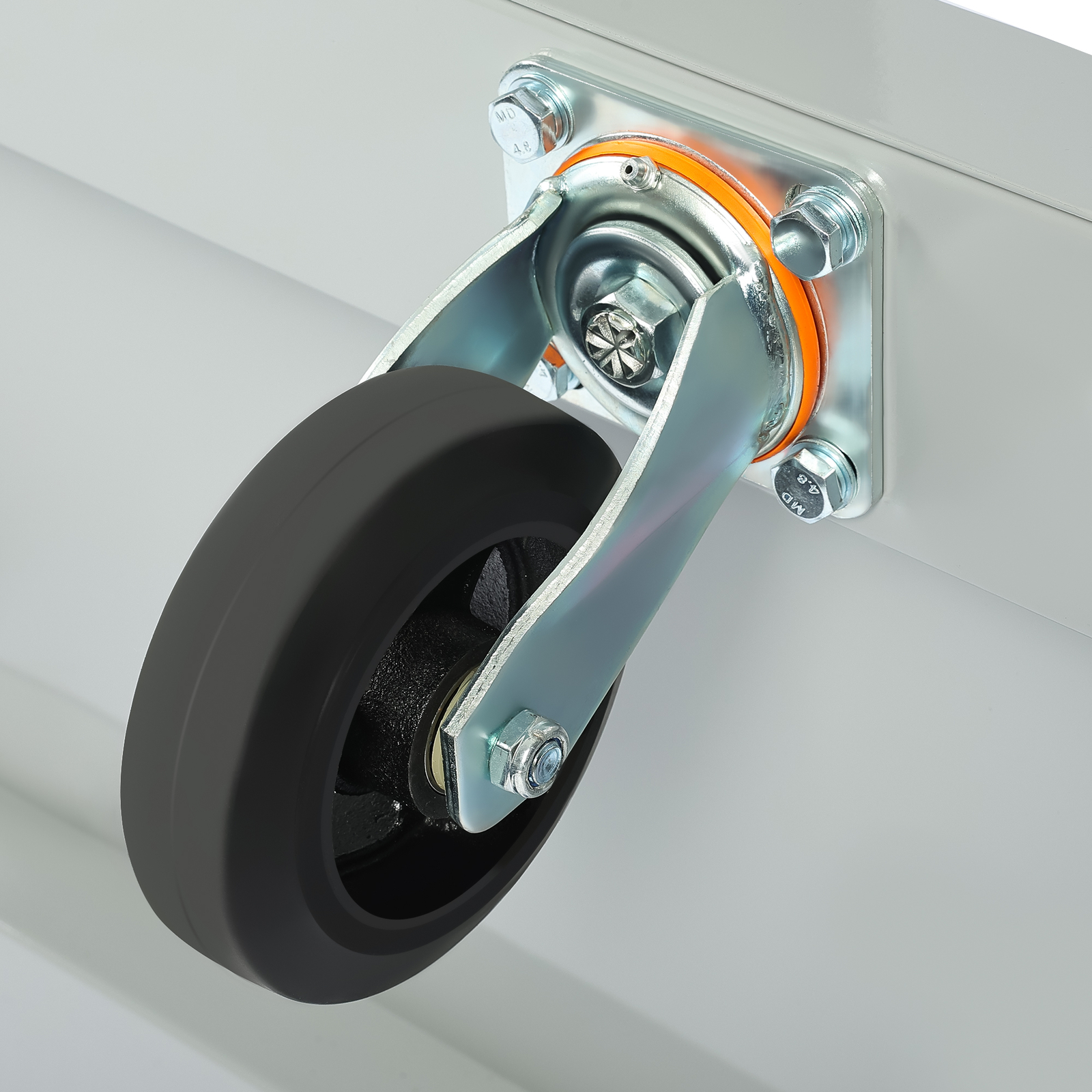 2000lb Steel Heavy Duty Platform Truck Push Dolly Flat Dolly Cart w/ Casters New