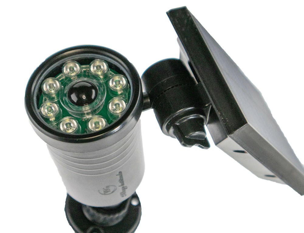 Solar Powered Motion Security Spotlight Light Outdoor Waterproof 360° Rotatable