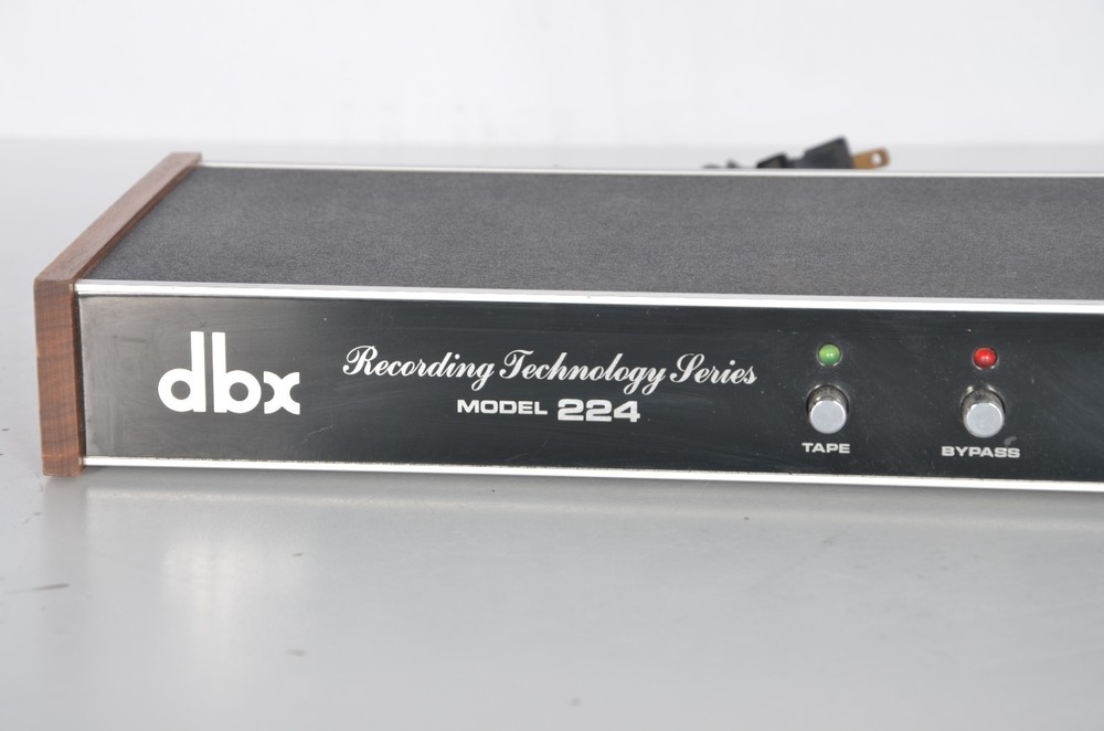DBX Recording Technology Series Model 224 Type II Tape Noise Reduction Tested