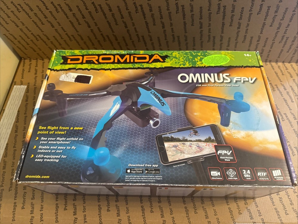 New Dromida Ominus FPV Quadcopter Red DIDE02RR (Please Read)