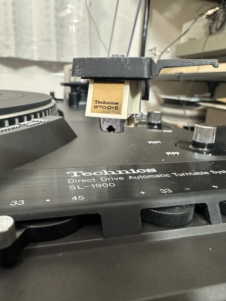 Technics SL-1900 Direct Drive Automatic Turntable working Tested From Japan