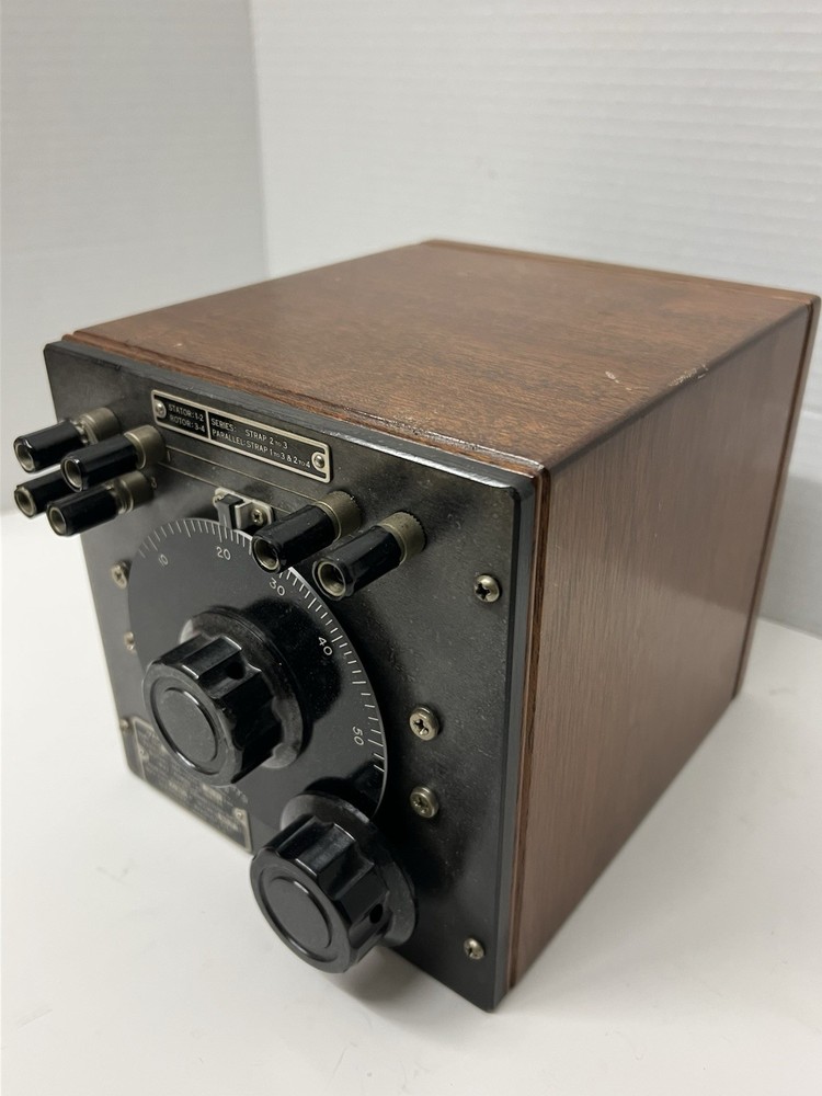 1940’s General Radio Type 107M Variable Inductor Serial No. 11303