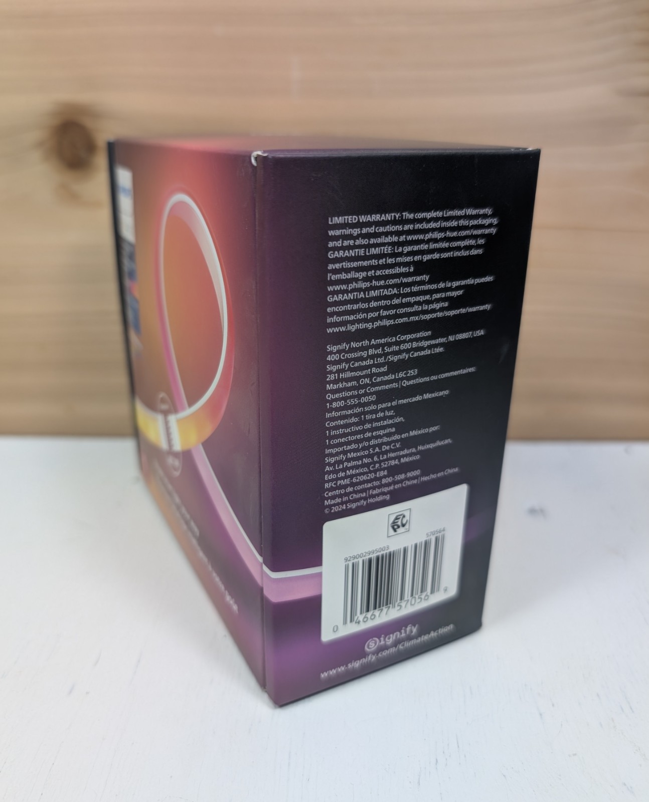 Hue Gradient Ambiance Light Strip Extension 3Ft Flexible Color Changing Led sync