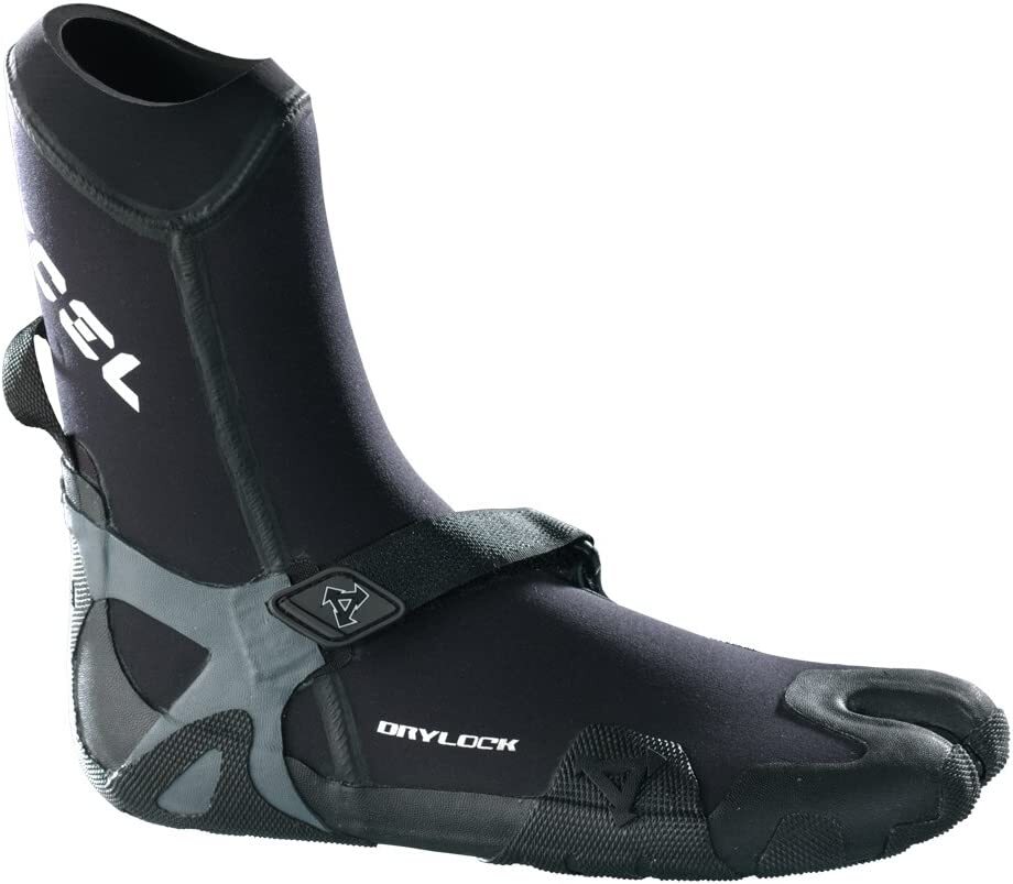 XCEL Men's Drylock Split Toe Boot 3Mm Black/Grey 6