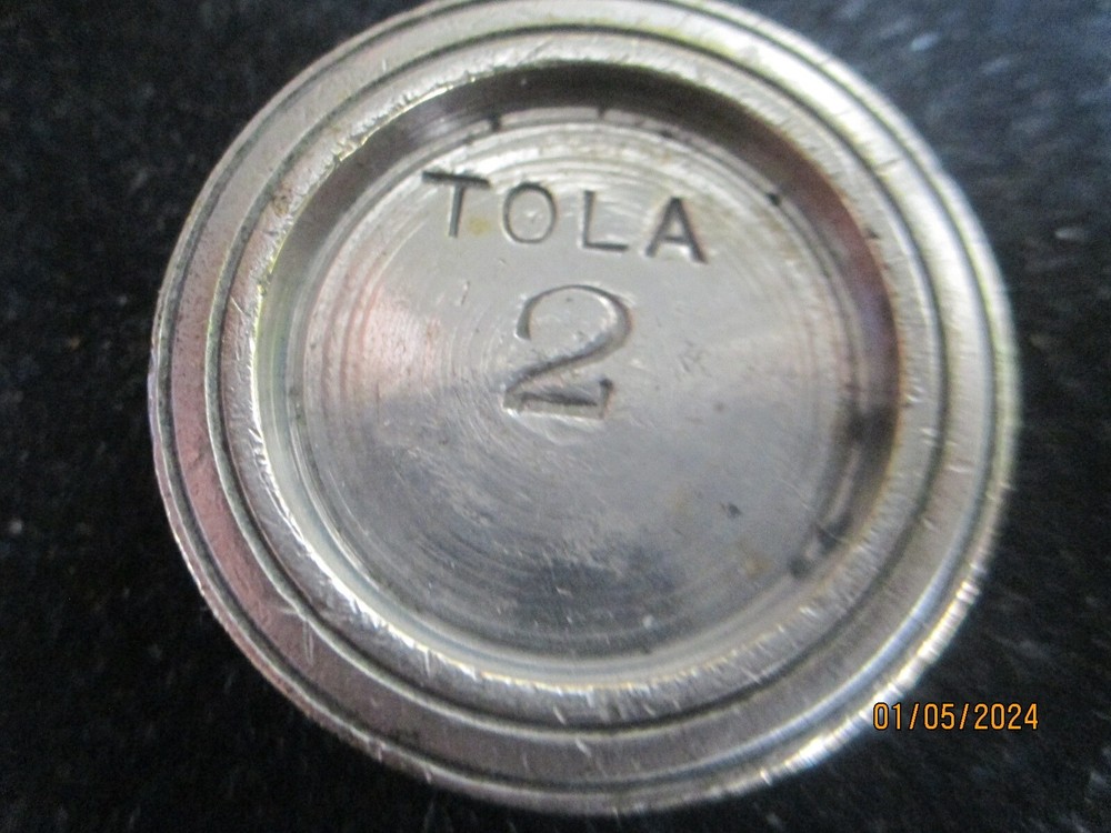 ANTIQUES TRADE WEIGHTS COLLECTION. (6)