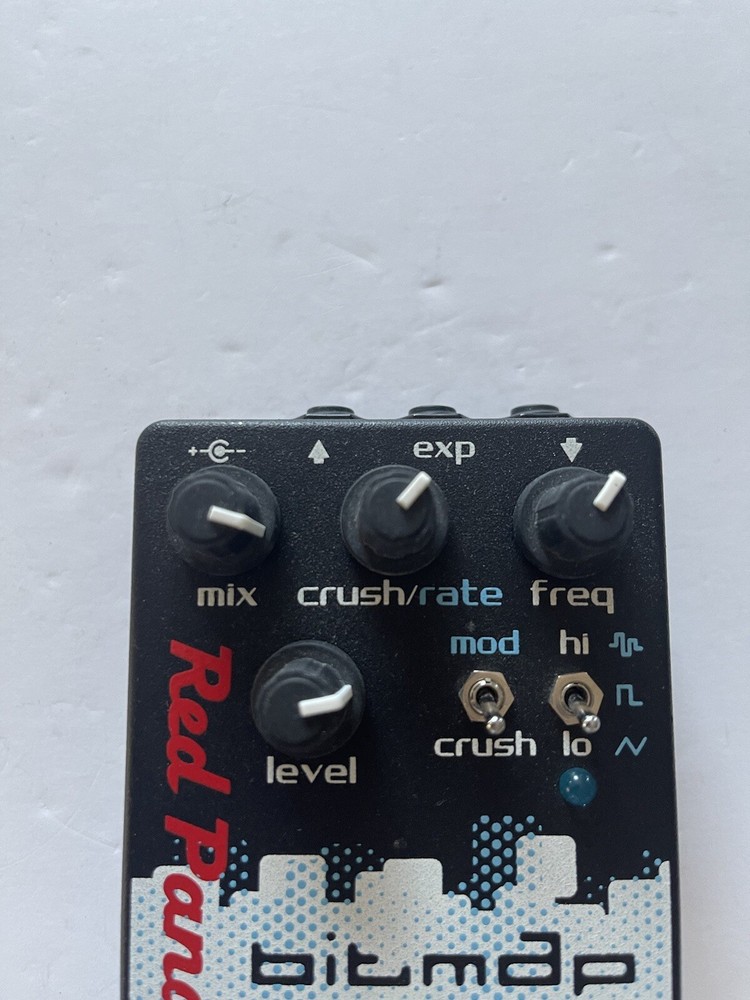 Red Panda Bitmap V1 Bitcrusher Bit Map Modulation Guitar / Bass Effect Pedal
