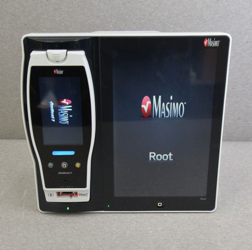 Masimo RDS7A Root Platform W/ Masimo Radical-7 Touch Screen Pulse Oximeter