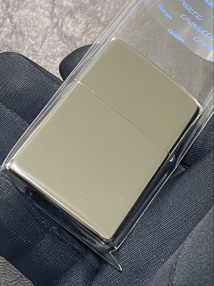 Zippo Palau Micronesian Charm Silver Etching One Sided Processing Lighter Japan