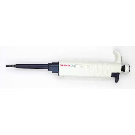 Dlab 21R807 Micropipette, Single, Fixed, 50Ul