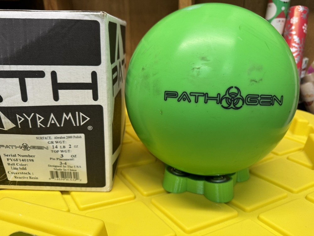 14# Pyramid Pathogen Bowling Ball