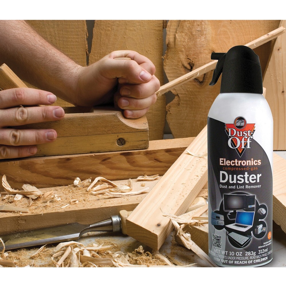 DUST-OFF DPSXL4A 10oz Electronics Dusters, 4 pk